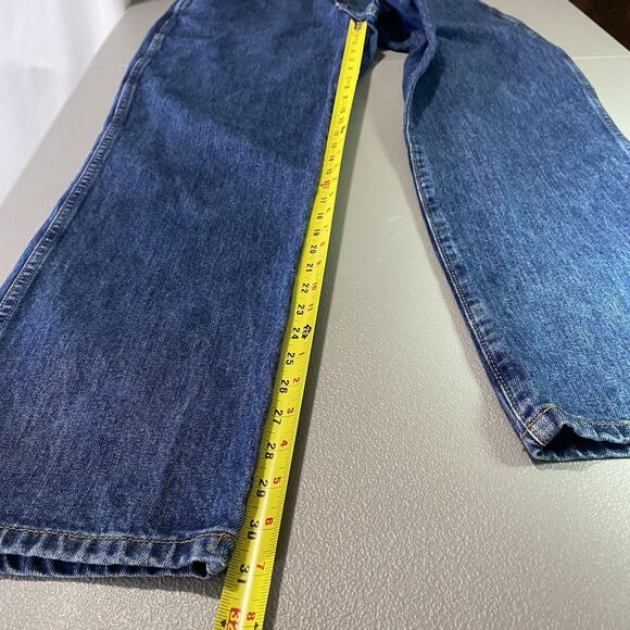 RED HEAD Jeans Relaxed Fit Straight Leg Denim Workwear Classic Mens 36x32 Blue - Picture 6 of 9
